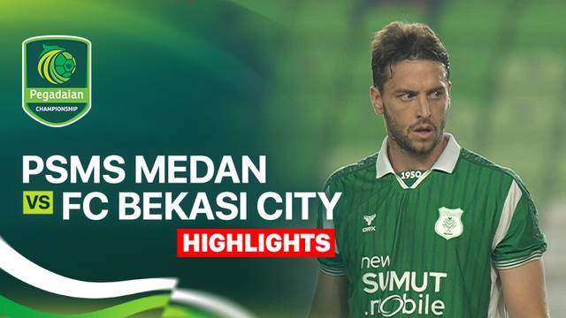 PSMS Medan vs FC Bekasi City - Highlight | Pegadaian Championship 2025/26