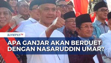 Ini Jawaban Ganjar Pranowo dan Nasaruddin Umar Soal Kemungkinan Berduet di Pilpres 2024