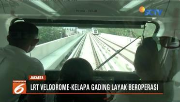 Uji Coba LRT Velodrome-Kelapa Gading Sebelum Beroperasi – Liputan6 Pagi