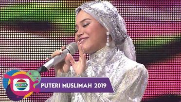 Rossa "Sakura" Iringi Penampilan Para Puteri Muslimah Indonesia 2019