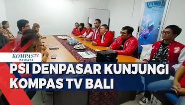 PSI Denpasar Kunjungi Kompas TV Bali