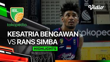 Kesatria Bengawan Solo vs RANS Simba Bogor - Highlights | IBL Tokopedia 2024