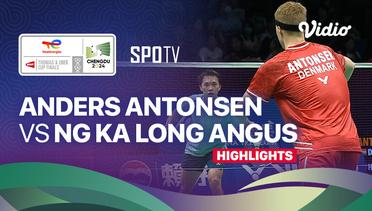 Anders Antonsen (DEN) vs Ng Ka Long Angus (HKG) - Highlights | Thomas Cup Chengdu 2024 - Men's Singles
