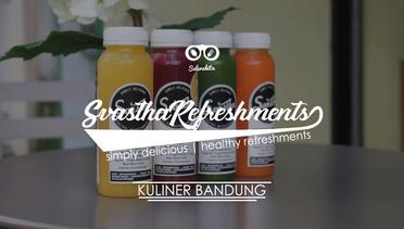 Kuliner Bandung : Svastha Refreshments Coldpressed Juice | selerakita.id