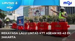 Rekayasa Lalu Lintas. - Liputan 6 Pagi | Moji
