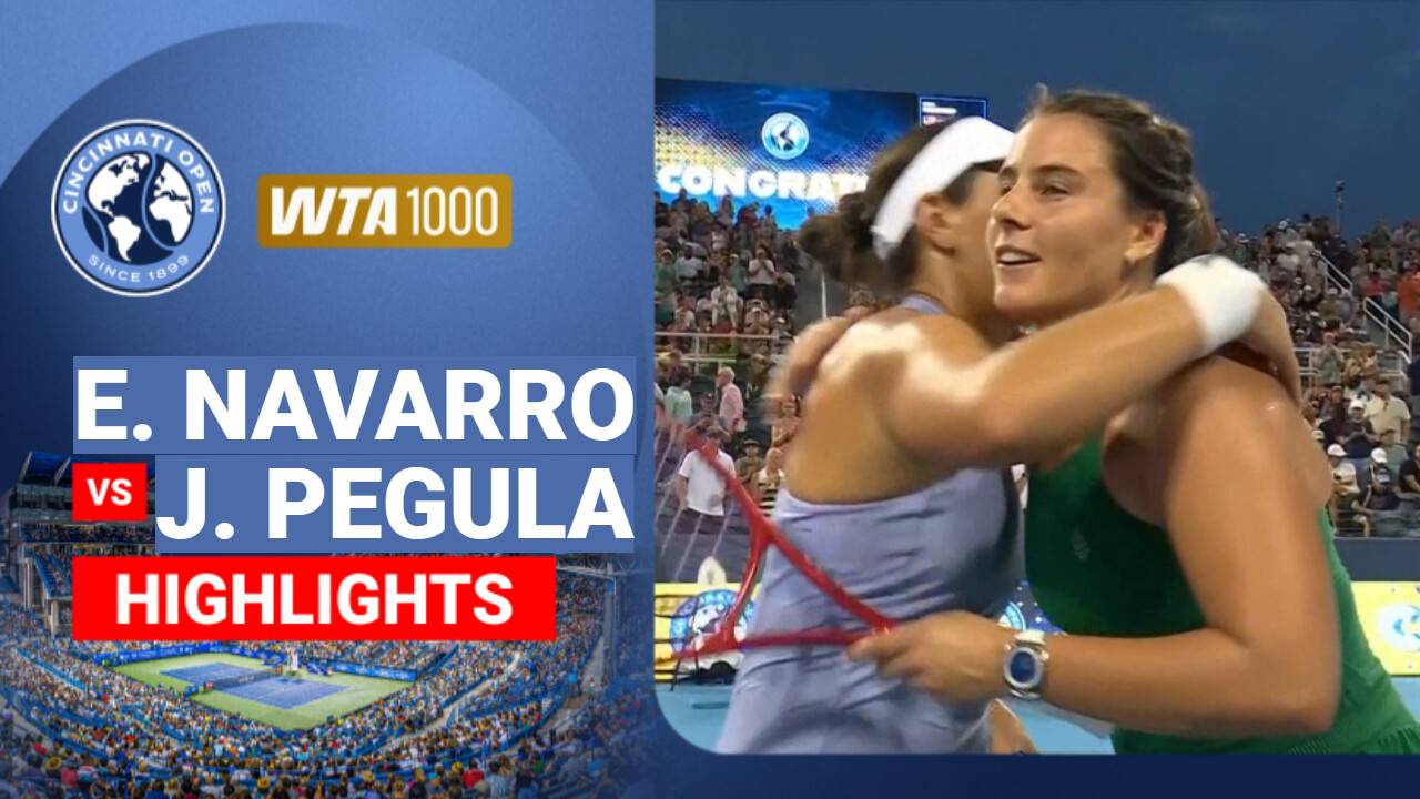 Emma Navarro vs Jessica Pegula - Women's Singles Round of 32 | WTA 1000: Cincinnati Open 2026