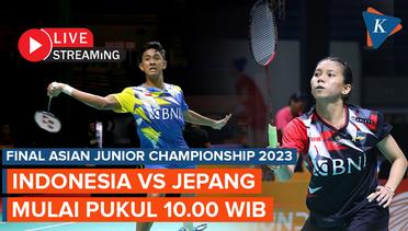 Jadwal Siaran Langsung Final Indonesia Vs Jepang: Mulai Pukul 10.00 WIB