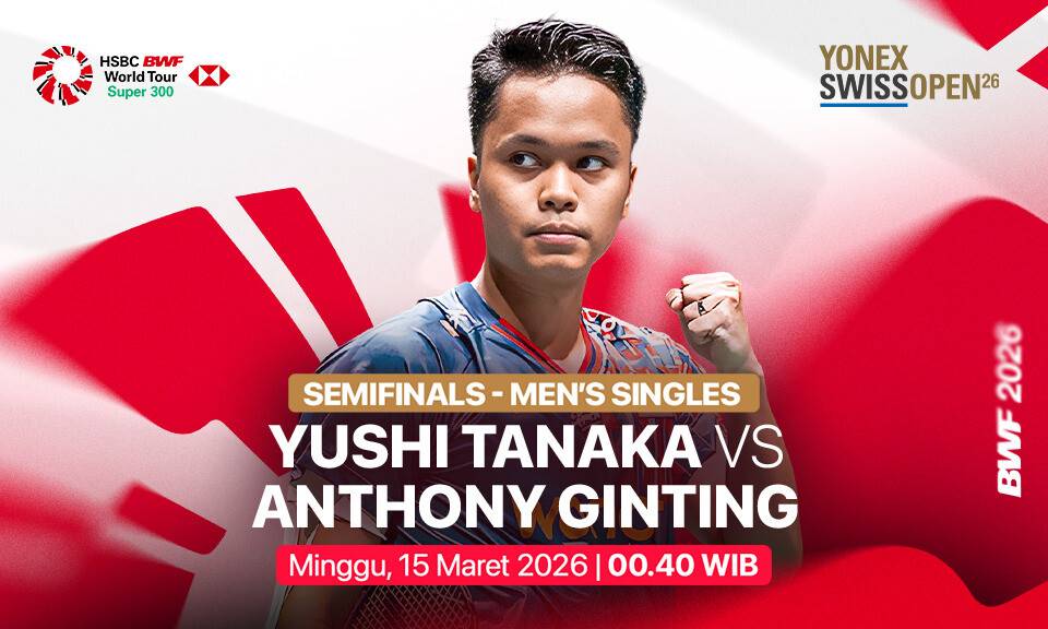 Yushi Tanaka vs Anthony Ginting