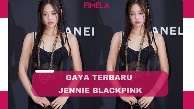 Gaya Terbaru Jennie Blackpink Dengan Tindikan di Hidung saat Hadir di Chanel Coco Crush Seoul