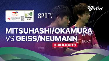 Kenya Mitsuhashi/Hiroki Okamura (JPN) vs Bjarne Geiss/Kenneth Neumann (GER) - Highlights | Thomas Cup Chengdu 2024 - Men's Doubles