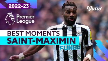 Aksi Allan Saint-Maximin | Newcastle vs Man United | Premier League 2022/23