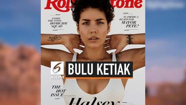 Penampilan Halsey Pamer Bulu Ketiak di Cover Majalah Ternama