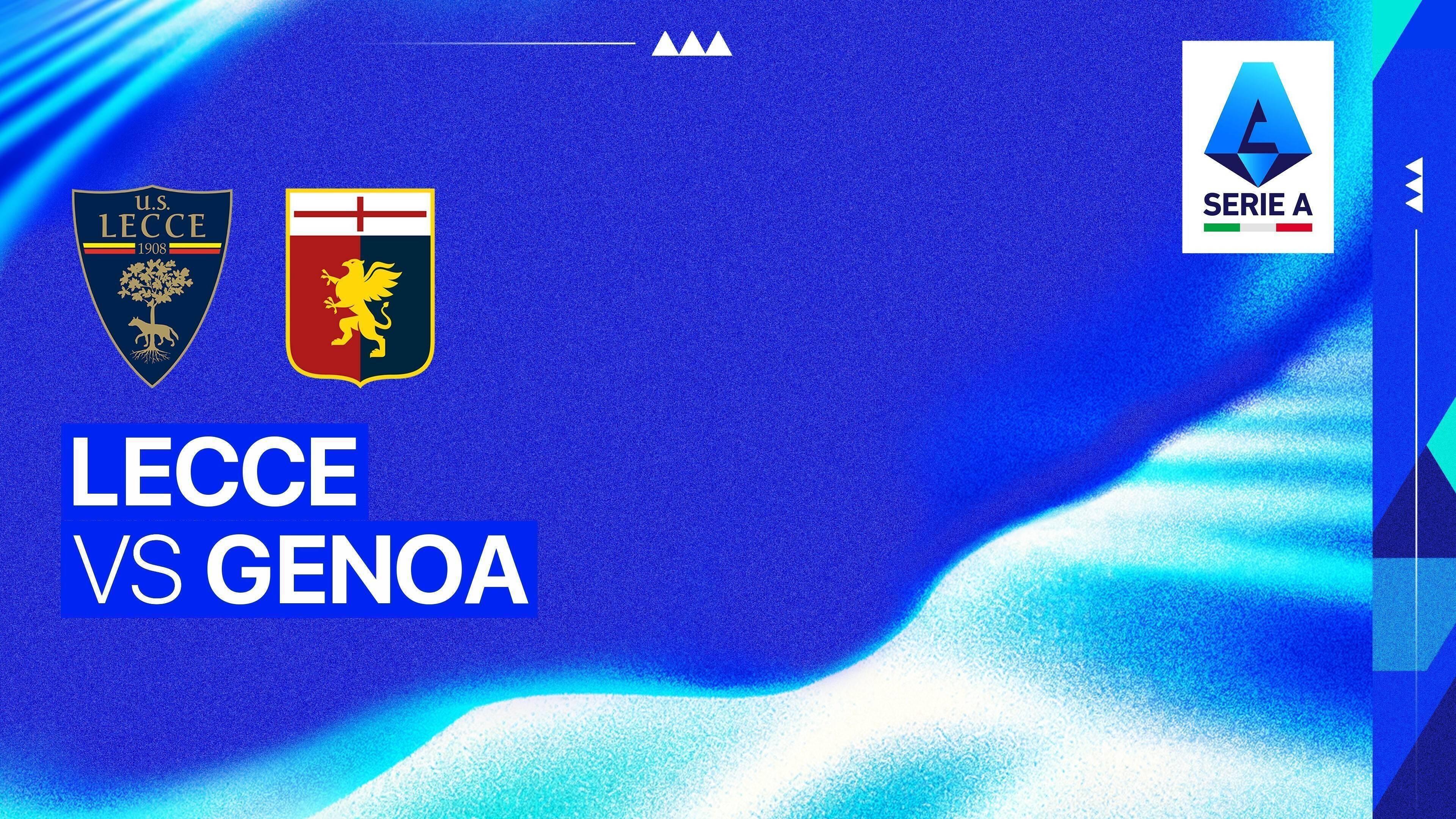Lecce vs Genoa CFC