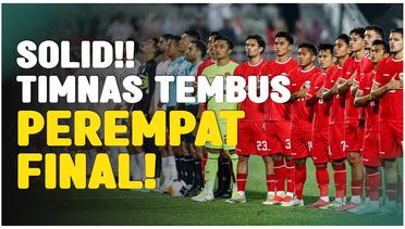 Tekuk Yordania, Timnas Indonesia U-23 Melangkah ke Perempat Final Piala Asia U-23