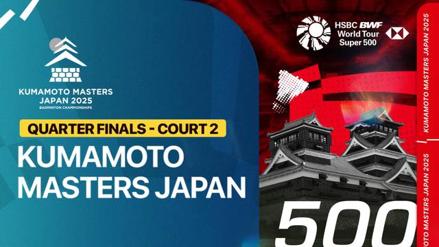 Kodai Naraoka (JPN) vs Lin Chun-Yi (TPE) - Full Match | Kumamoto Masters Japan 2025