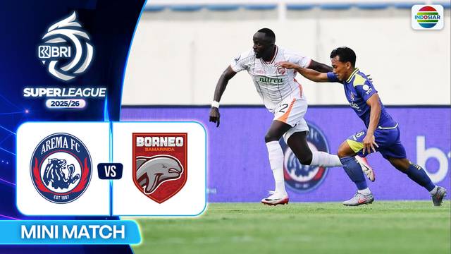 Arema FC VS Borneo FC Samarinda - Mini Match | BRI Super League 2025/26