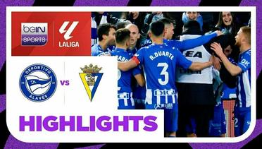 Alaves vs Cadiz - Highlights | LaLiga Santander 2023/2024