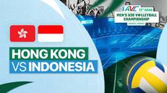 Hong Kong vs Indonesia - Full Match | 22nd Asian Men's U-20 Volleyball Championship