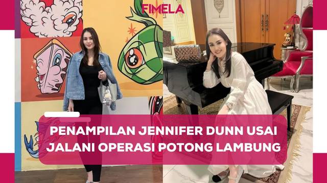 Potret Penampilan Beda Jennifer Dunn Usai jalani Operasi Potong Lambung