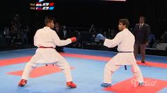 Karate Putra 75+ Kg PHI vs. INA - Hendro Salim Unggul