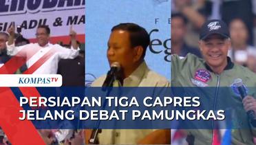 Fokus Debat Terakhir, Anies, Prabowo, dan Ganjar Tak Ada Kegiatan Publik Maupun Kampanye