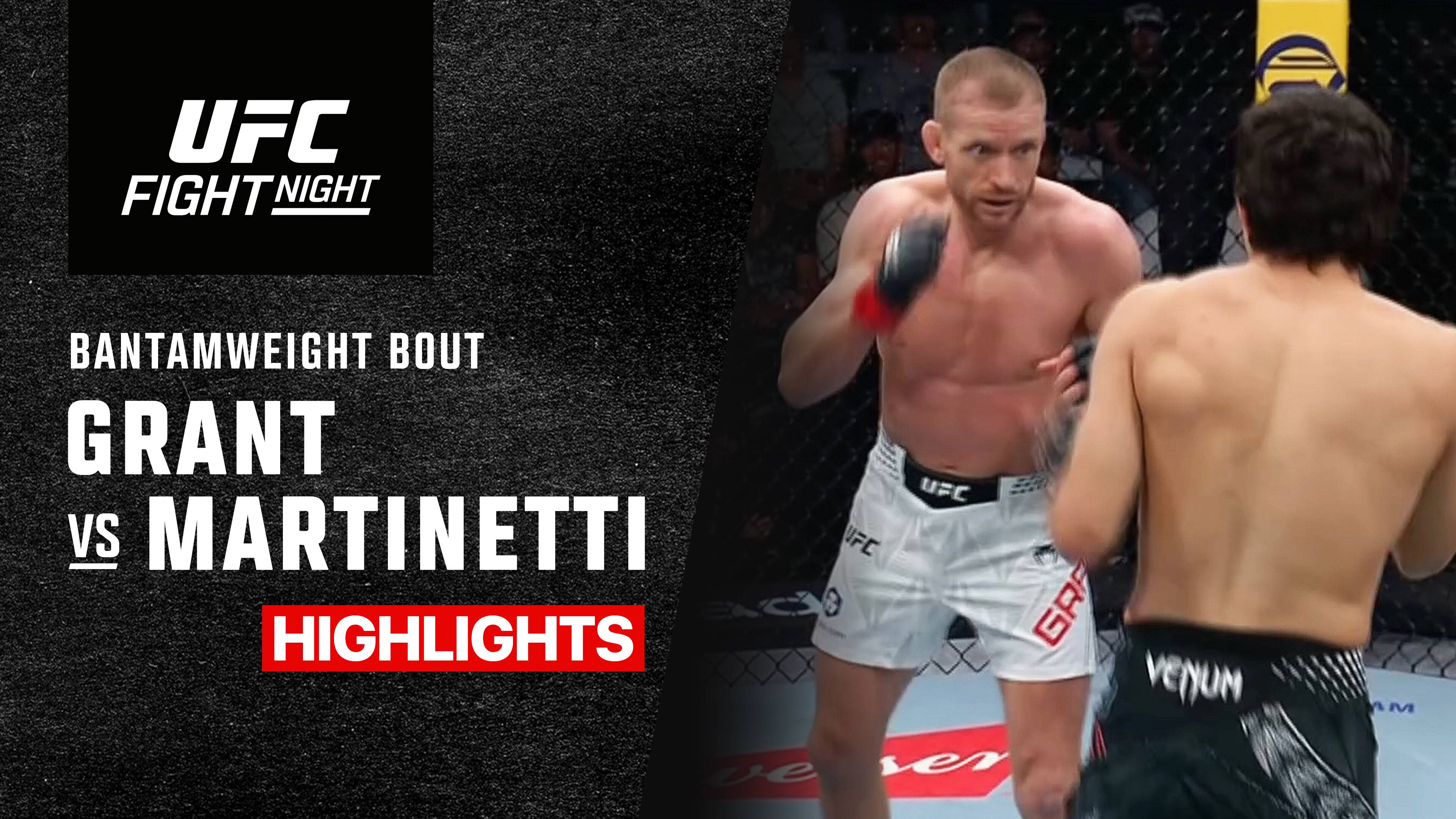 Davey Grant vs Adrian Luna Martinetti - Bantamweight | UFC Fight Night