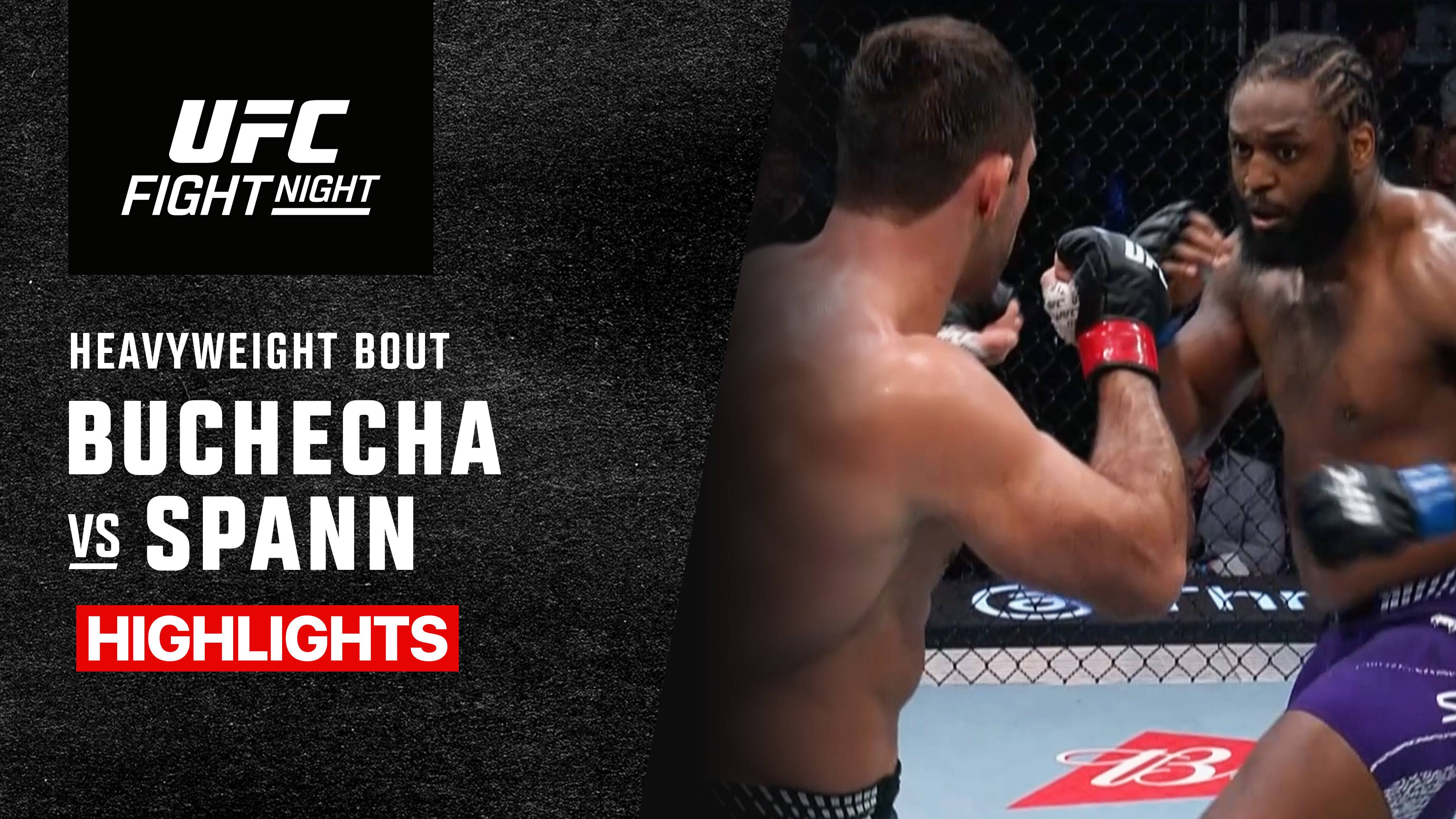 Marcus Buchecha vs Ryan Spann - Heavyweight | UFC Fight Night