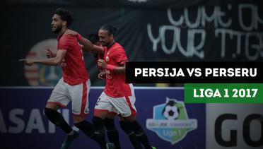 Highlights Liga 1 2017, Persija Jakarta vs Perseru Serui 1-0