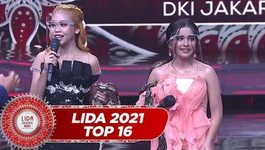 Juri Ketakutan!! Jihan (Jakarta) Kedatangan Partner Duet Melani (Sanca) Bawa Oleh Oleh Spesial!!  | Lida 2021
