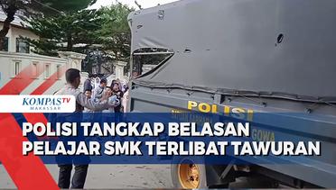 Polisi Tangkap Belasan Pelajar SMK Terlibat Tawuran