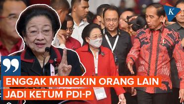 Megawati Tegaskan Orang Luar Tak Bisa Langsung Jadi Ketum di PDIP
