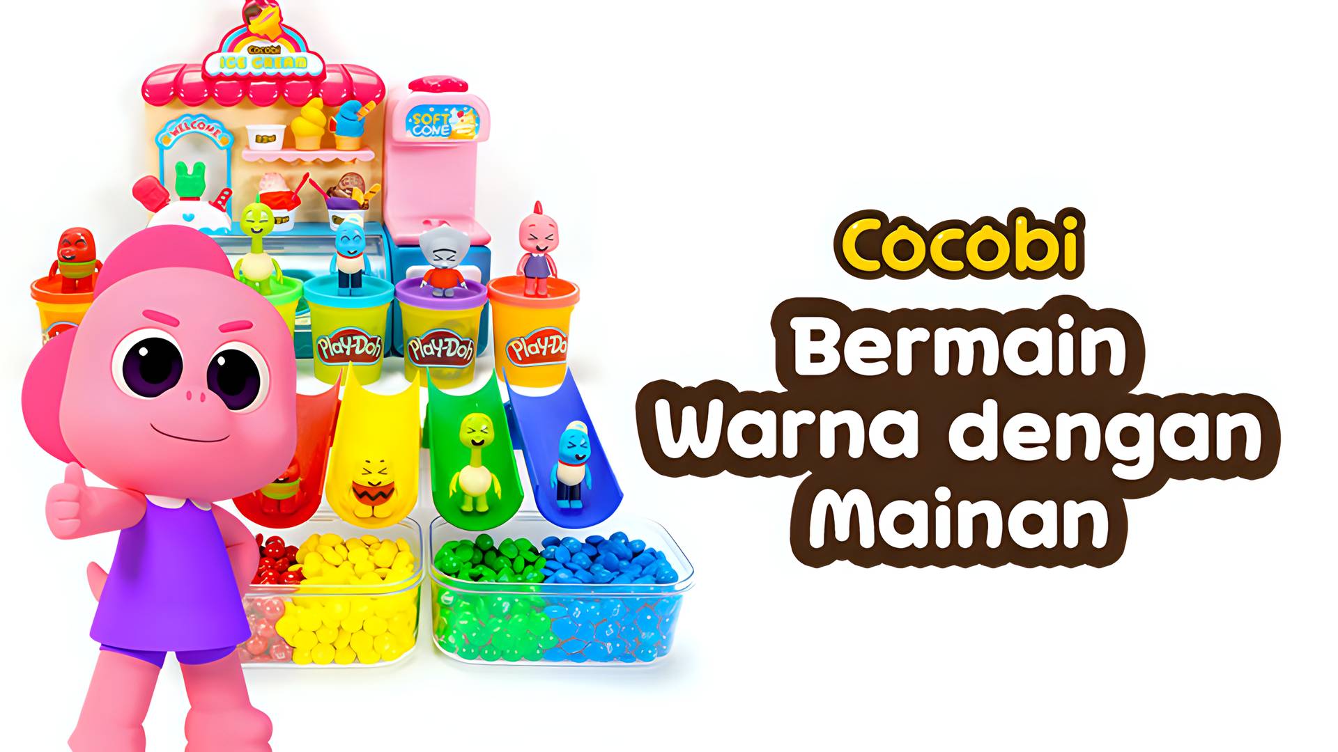 Cocobi - Bermain Warna dengan Mainan Cocobi