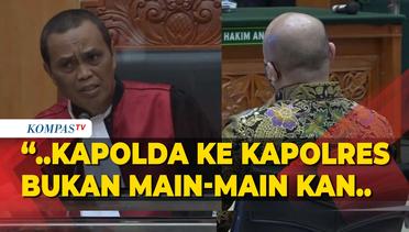 [FULL] Hakim Cecar Teddy Minahasa Soal Perintah Gantikan Barbuk Sabu Dengan Tawas