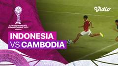 Mini Match - Indonesia vs Cambodia | AFF U-18 Women's Championship 2022