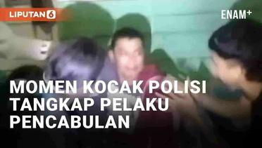 Ngakak! Polisi Nyanyikan Selamat Ulang Tahun Saat Tangkap Pelaku Pencabulan di Padang