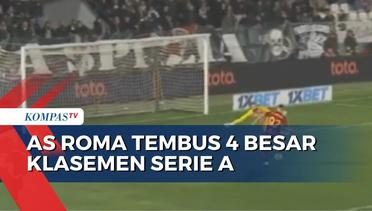 Menang Lawan Spezia, AS Roma Tembus 4 Besar Klasemen Serie A