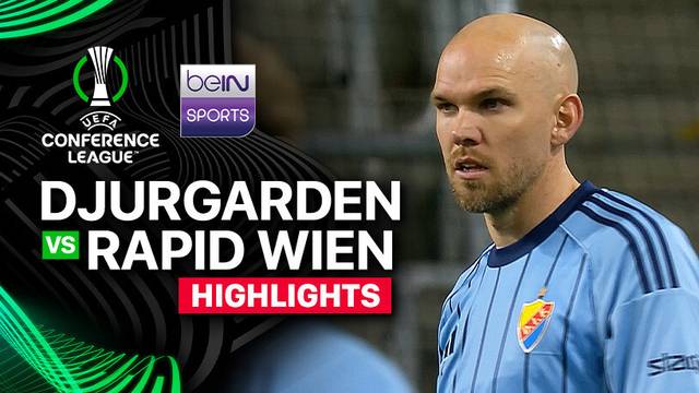 Djurgrdens vs Rapid Wien - Highlights | UEFA Conference League 2024/25