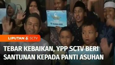 YPP SCTV Beri Santunan Kepada Panti Asuhan Yatim Cahaya Insani di Surabaya | Liputan 6