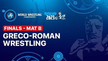 Full Match | Mat B - Final Greco-Roman 55kg  | UWW World Championships 2023