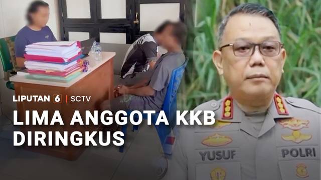 Lima Anggota KKB Diringkus | Liputan 6