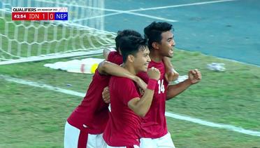 Tendangan Witan Sulaeman Membuahkan Poin Tambahan Untuk Indonesia Skor 2-0 untuk Laga Indonesia VS Nepal | Kualifikasi AFC Asian Cup 2023