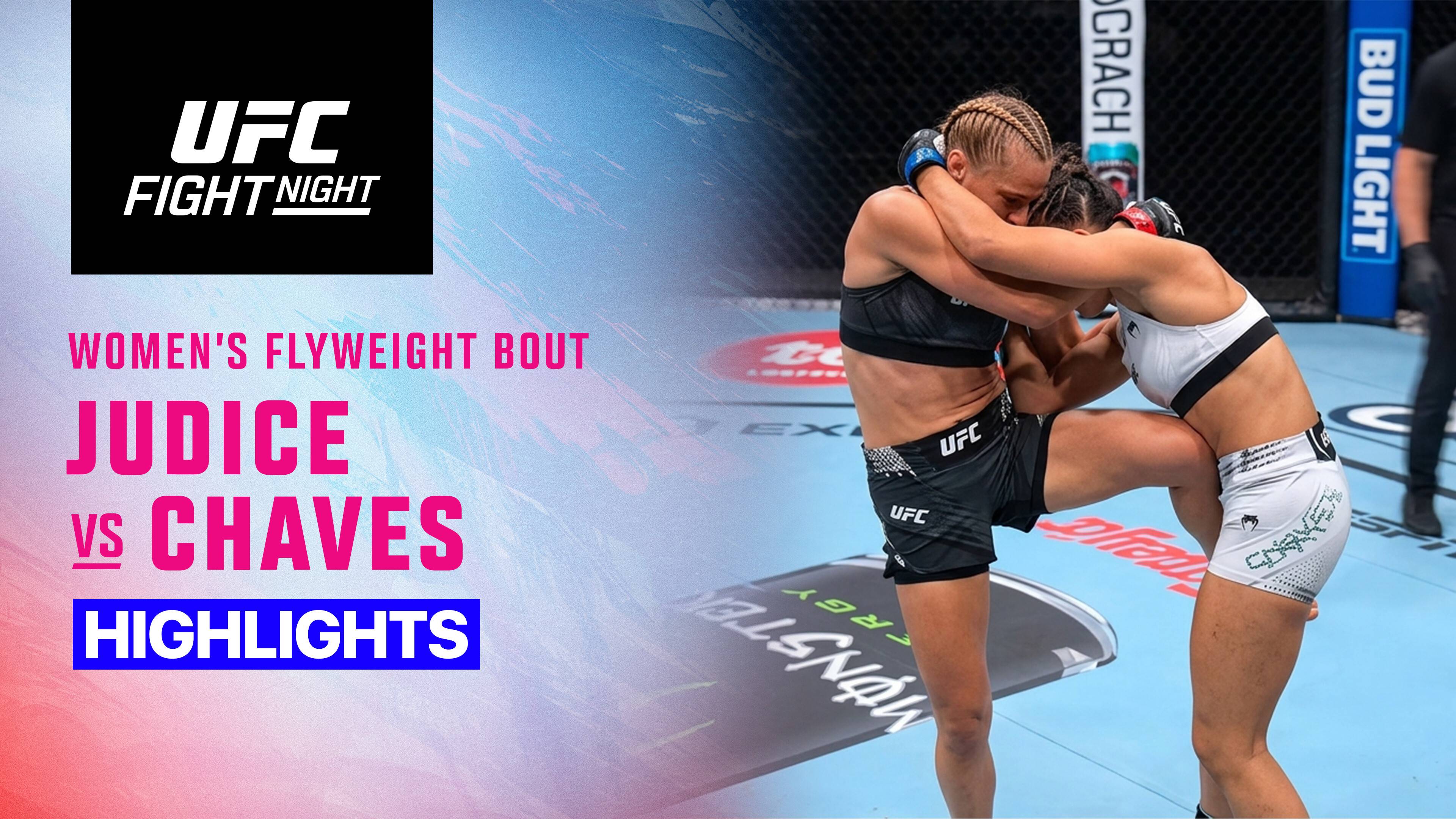 Carli Judice vs Jeisla Chaves - Women's Flyweight | UFC Fight Night