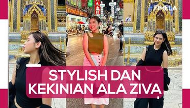 Potret Liburan Ziva Magnolya saat di Thailand, Gaya Stylish dan Kekinian Khas Gen Z