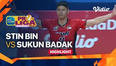 Highlights | Jakarta STIN BIN vs Kudus Sukun Badak | PLN Mobile Proliga Putra 2023