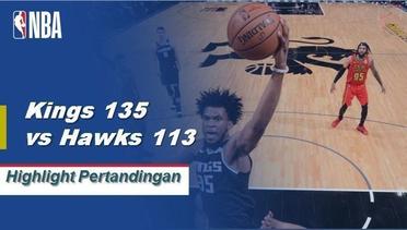 NBA I Cuplikan Hasil Pertandingan : Kings 135 vs Hawks 113