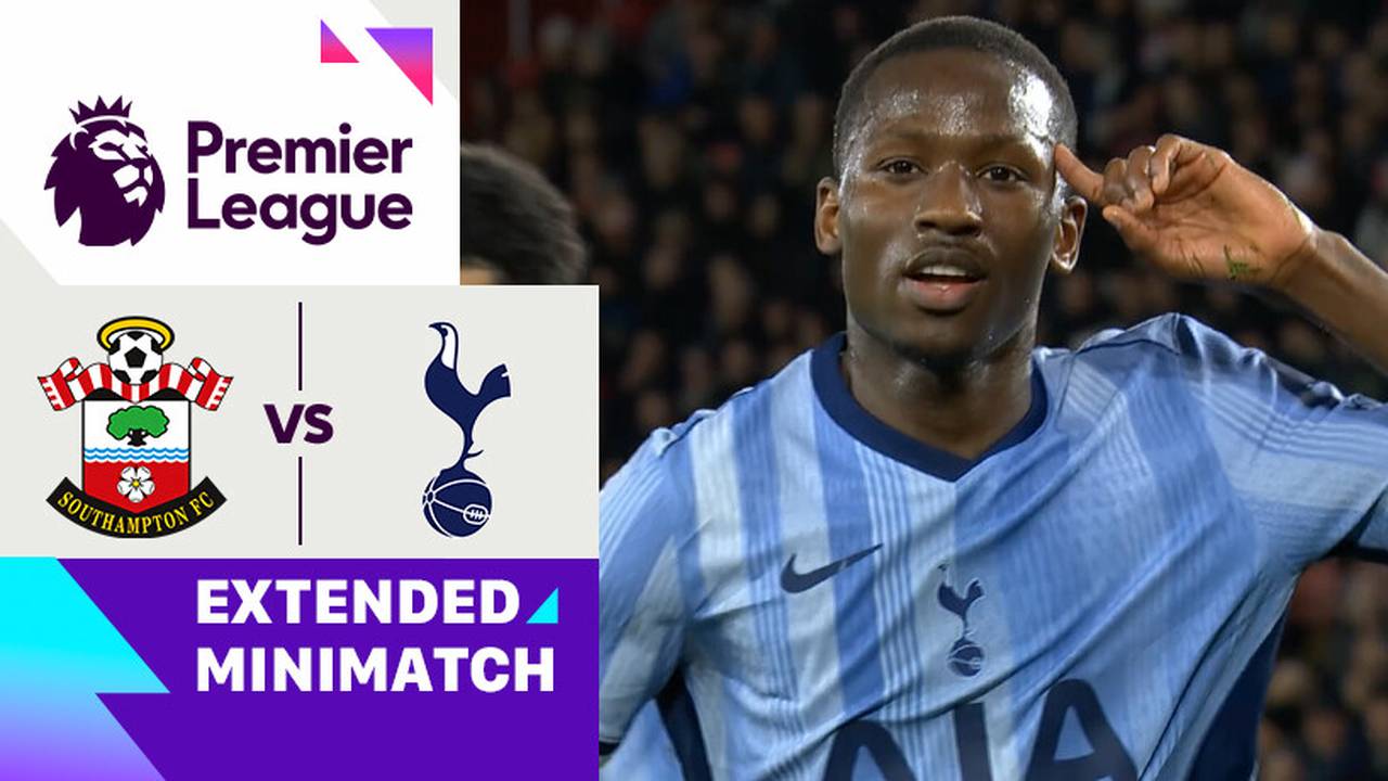 Southampton vs Tottenham - Extended Mini Match | Premier League 2024/25