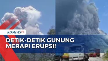 Video Amatir Rekam Detik-Detik Gunung Merapi Erupsi