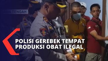 Polisi Gerebek Tempat Produksi Obat Ilegal di Rembang, 6 Orang Ditangkap!