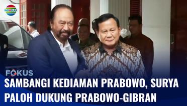 Nasdem Sambangi Kediaman Prabowo, Surya Paloh Dukung Pemerintahan Prabowo-Gibran | Fokus