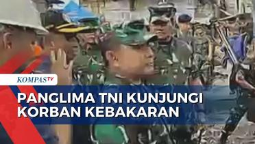 Panglima TNI, Laksamana Yudo Margono Kunjungi Lokasi Kebakaran Depo Pertamina Plumpang